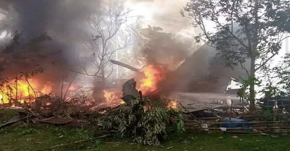 फिलिपिन्स वायुसेनाको विमान दुर्घटना